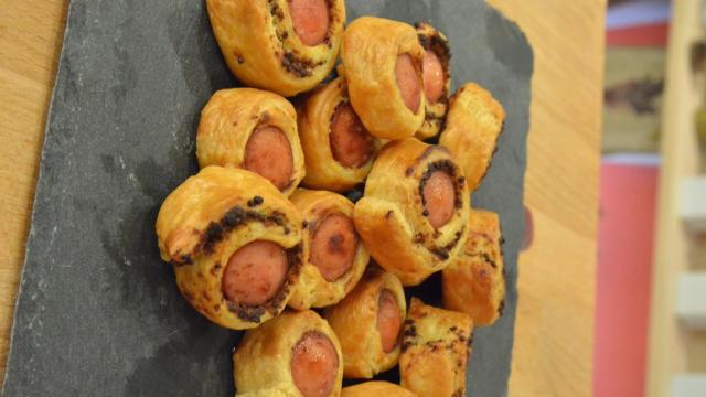 Feuilletés aux saucisses