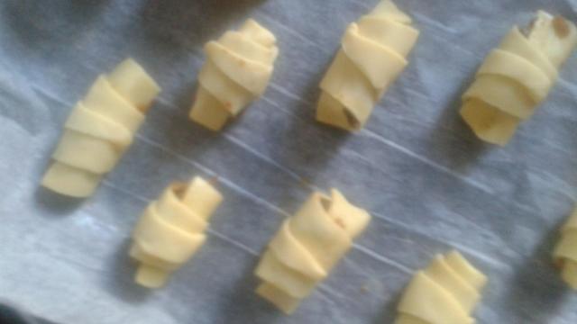 Mini croissants au thon