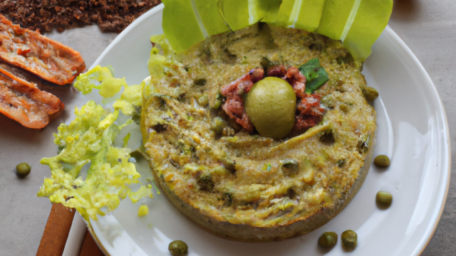 Mousseline de lentilles à l'avocat