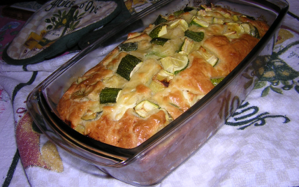 Cake courgettes et féta