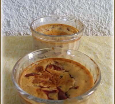 Petits flans aux poivrons del piquillo