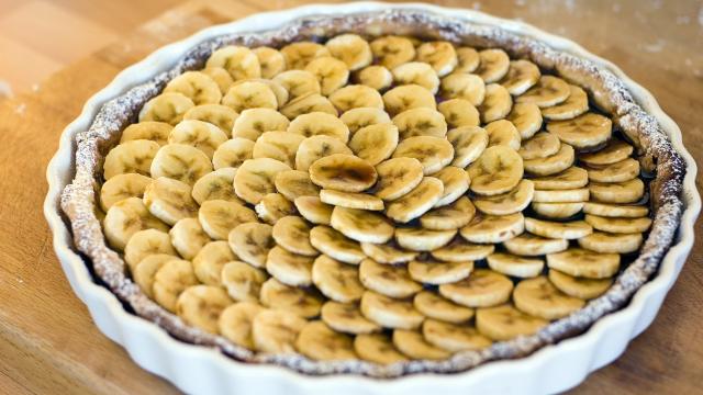 Tarte à la banane