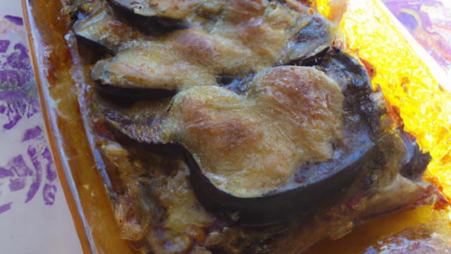 Terrine de lasagnes aux aubergines