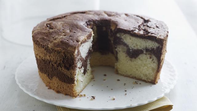 Gateau marbré avec Béghin ligne Stévia