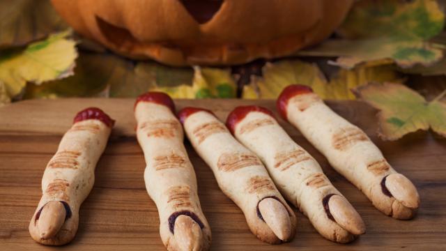 Doigts de sorcière pour Halloween