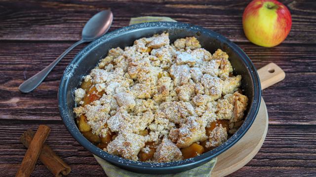 La meilleure façon de faire un crumble aux pommes