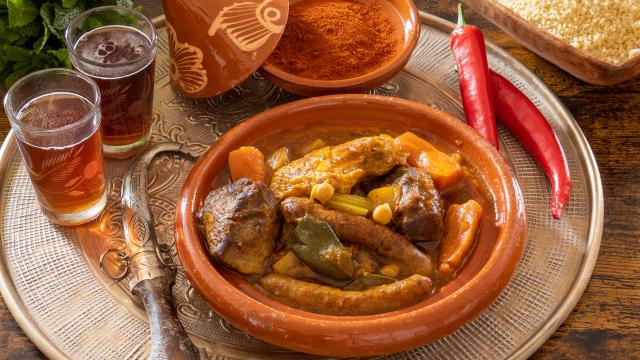 Couscous poulet merguez au Cookeo