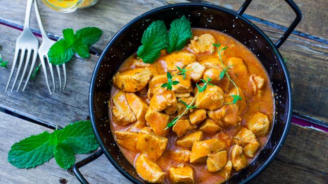 Poulet au curry express et savoureux