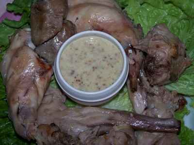 Lapin sauce moutarde