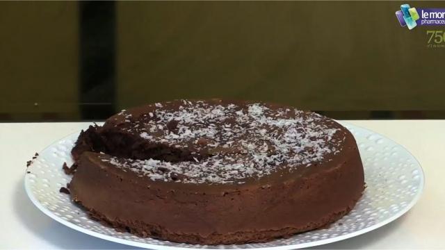 Gâteau chocolat-coco sans gluten sans lactose