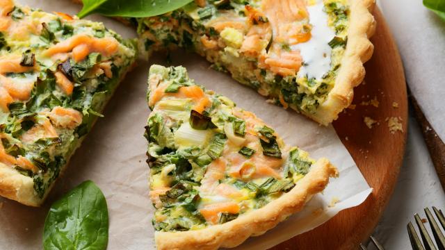 Les meilleures recettes qui changent de la quiche lorraine