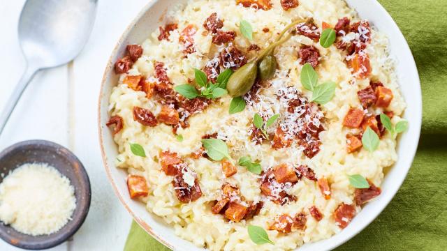 Risotto au chorizo