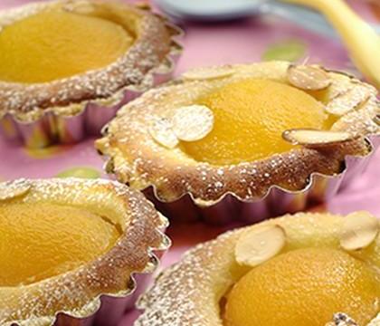 Tarte abricots amandes