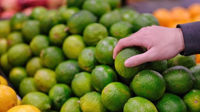 Rappel produit : attention, ces citrons verts sont contaminés par des pesticides !