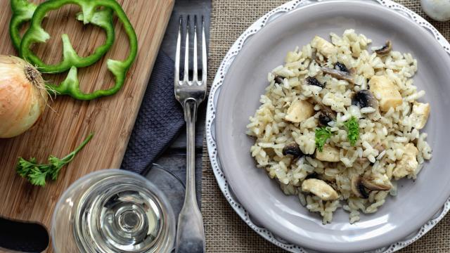 Risotto aux champignons facile