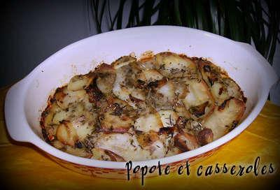 Faux gratin dauphinois aux herbes