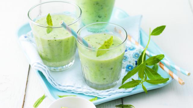 Smoothie vert au St Môret® Réduit en sel