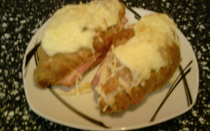 Croissant jambon fromage