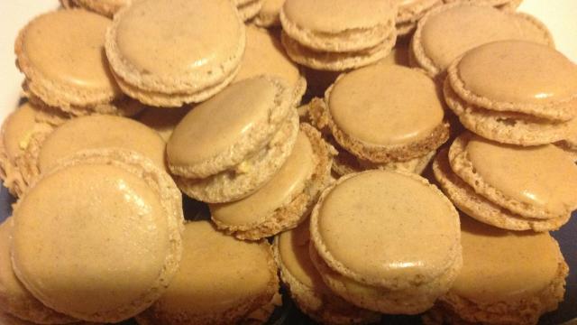 Macarons pain d'épice - foie gras