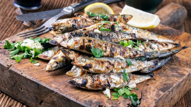 Sardines au barbecue