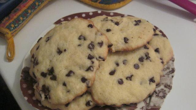 Cookies aux pépites de chocolat, divin plaisir