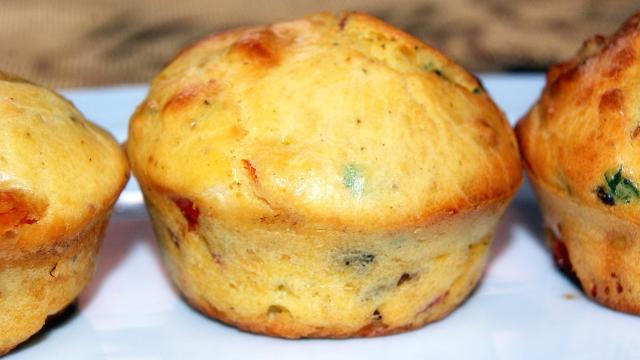 Muffins salés aux légumes à adapter selon vos envies