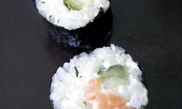 Makis tzatziki saumon