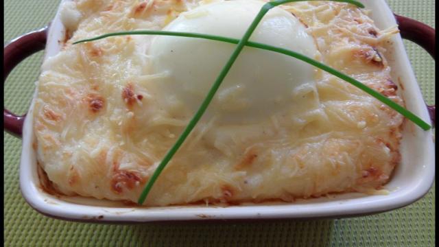 Œufs sauce béchamel