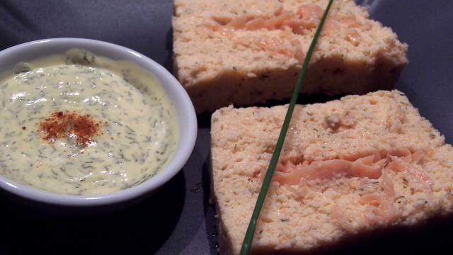 Terrine aux deux saumons froide