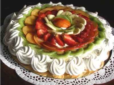 Le gâteau Pavlova