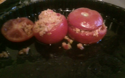Tomates farcies au veau