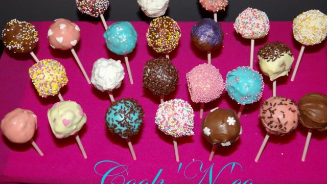 Cake pop Nutella et chocolat