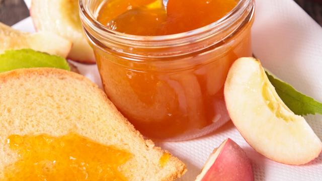 Confiture de pêches et de poires