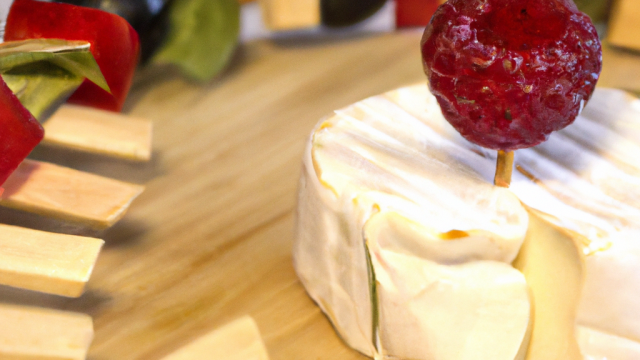 Sucette de Brie fruitée