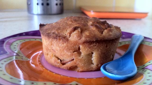 Muffins aux pommes et au miel