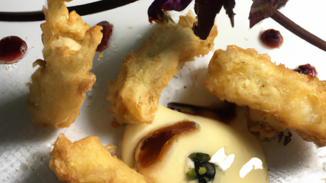 Tempura de brie