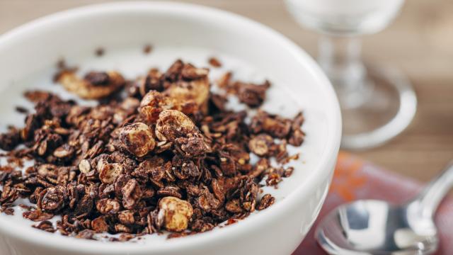 Muesli au chocolat