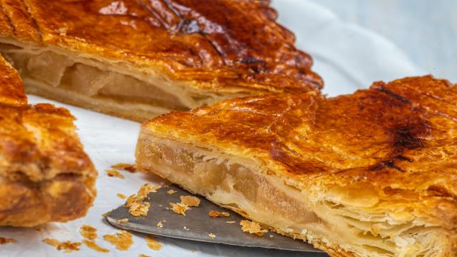 Galette des rois pommes et frangipane