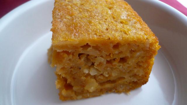 Gâteau citrouille et amandes