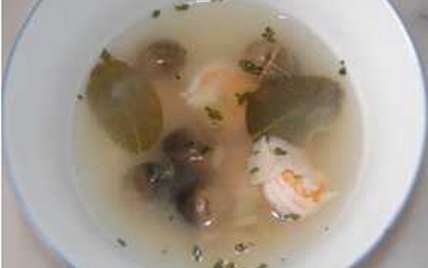 Soupe pimentée de Crevettes à la citronnelle (Tom Yam Kung)