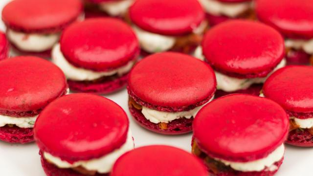 Macarons Saint-Môret et tomates séchées