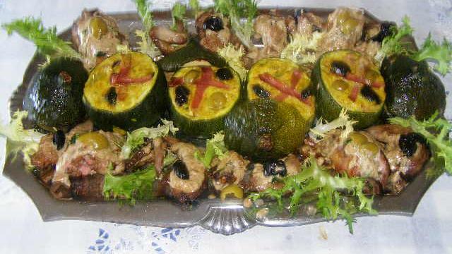 Sublime de cailles et courgettes