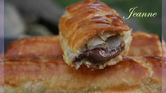 Feuilletés au chocolat au lait côte d'or