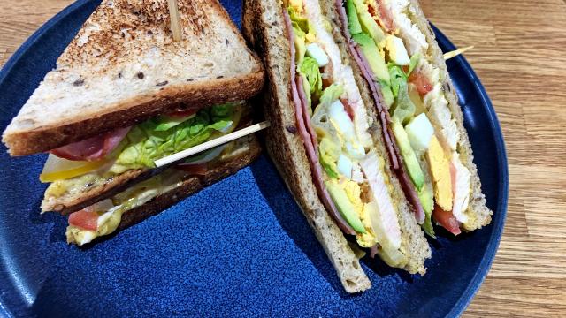 Club-Sandwich au poulet