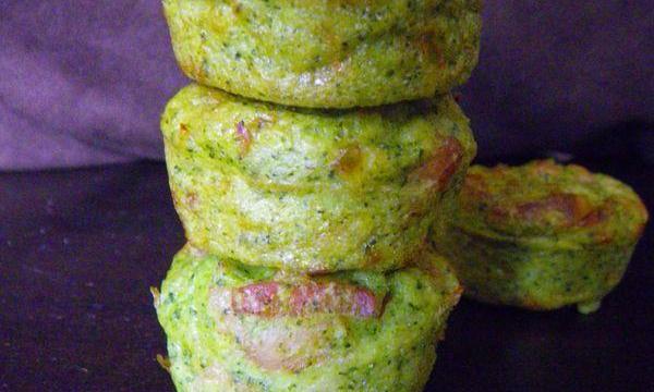 Muffins aux brocolis classiques