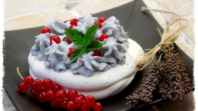 Crousti-Fondant aux Amandes et son Nuage de Lavande