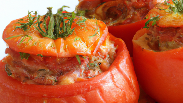 Tomates farcies à la camarguaise