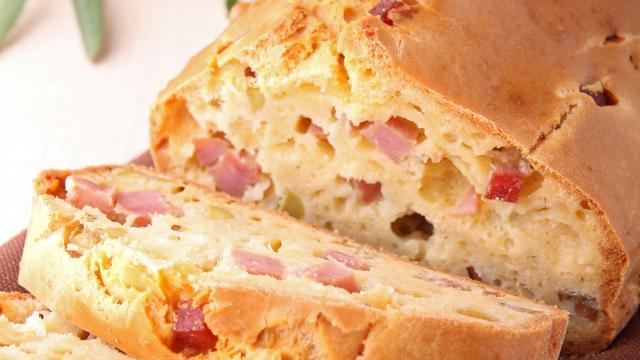 Cake au jambon et olives au thermomix