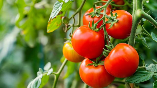 En utilisant cet ingrédient courant de la cuisine aux pieds de vos tomates, obtenez une récolte plus abondante !