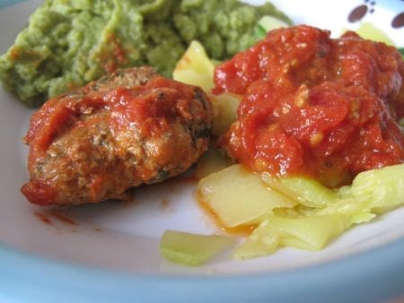 Polpette (boulettes de viande) à la sauce tomate